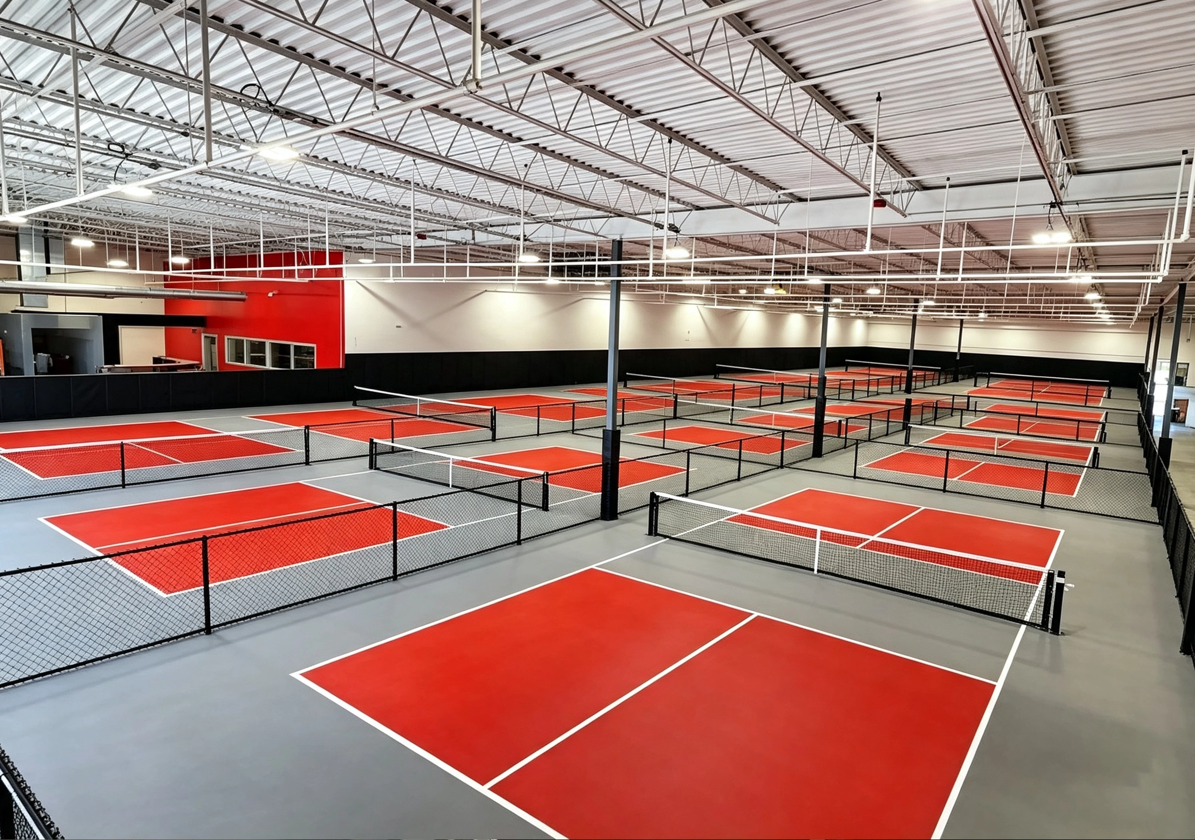 Thi công sân pickleball dày 9mm
